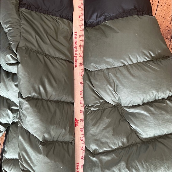 Outdoor Research Transcendent Green Hooded Puffer Mens Large GC - Picture 9 of 15